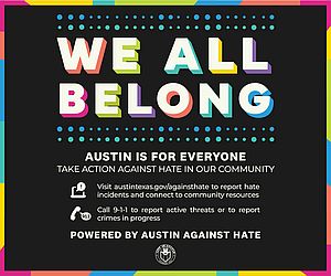 Take action against hate in our community